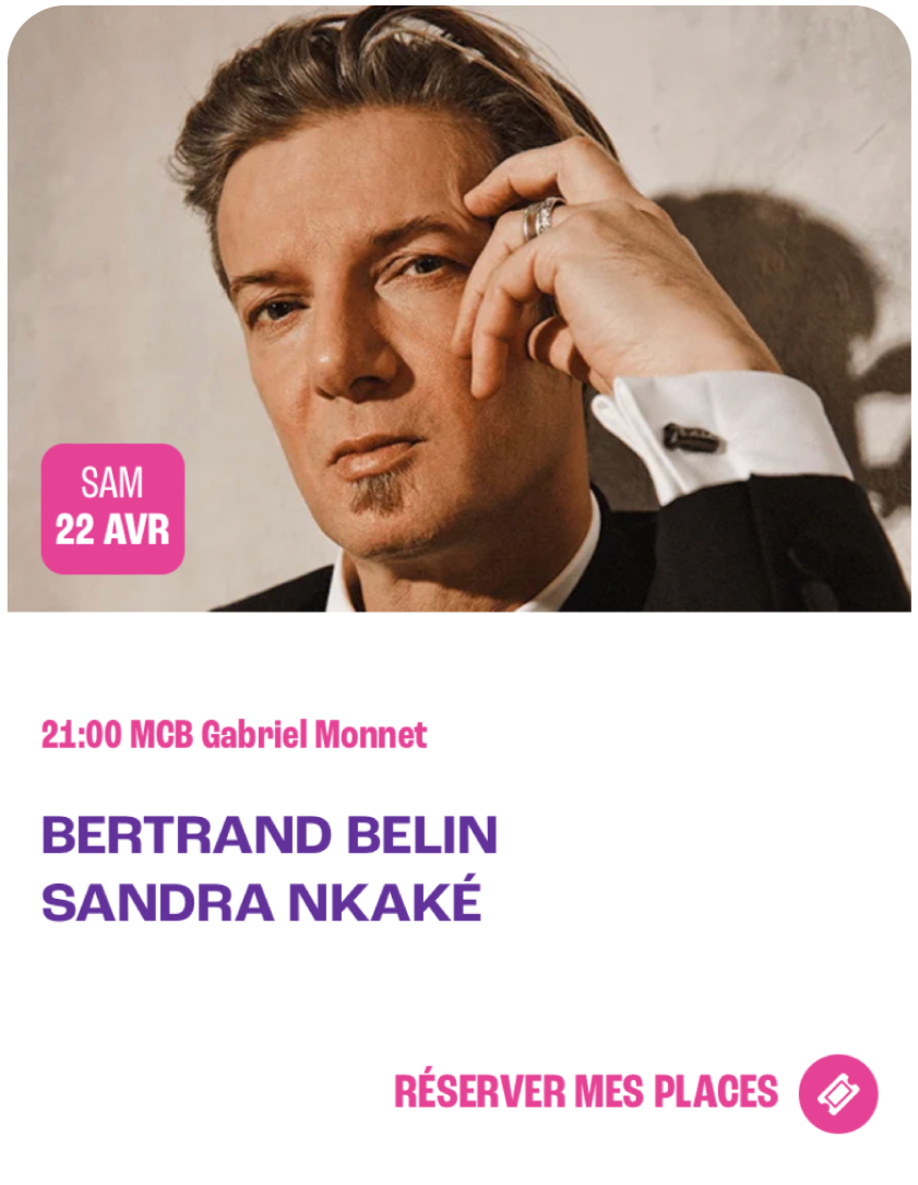 BERTRAND BELIN + SANDRA NKAKE