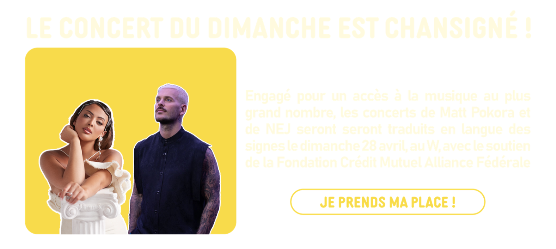 Concert chansigné 