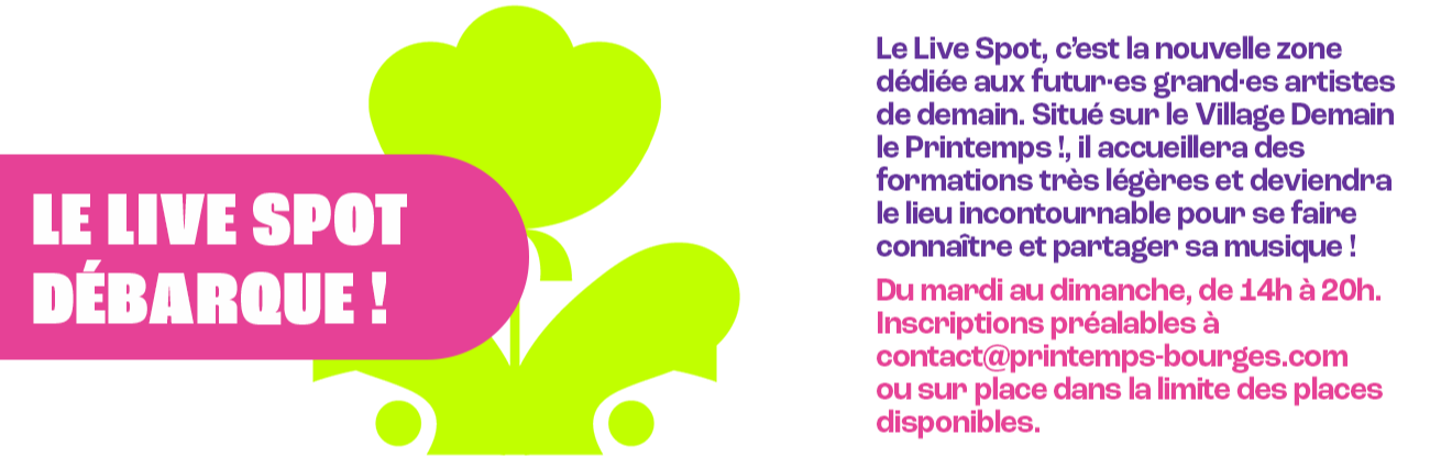 Le Live Spot débarque !