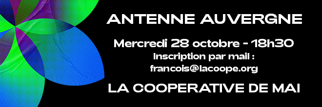 Lien vers la réunion Auvergne à la Coopérative de Mai