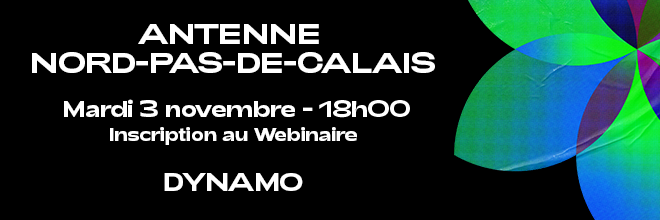 Lien vers la réunion Nord-Pas-de-Calais organisée en ligne par Dynamo