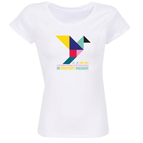 Tee shirt femme blanc