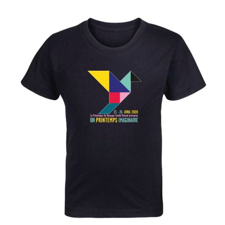 Tee shirt noir enfant