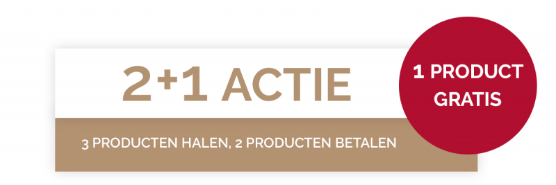 3=2 actie op product selectie!