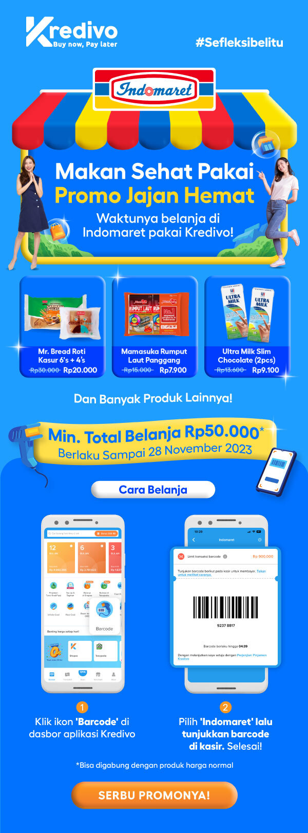 Kredivo - Indomaret W3 Nov Promo
