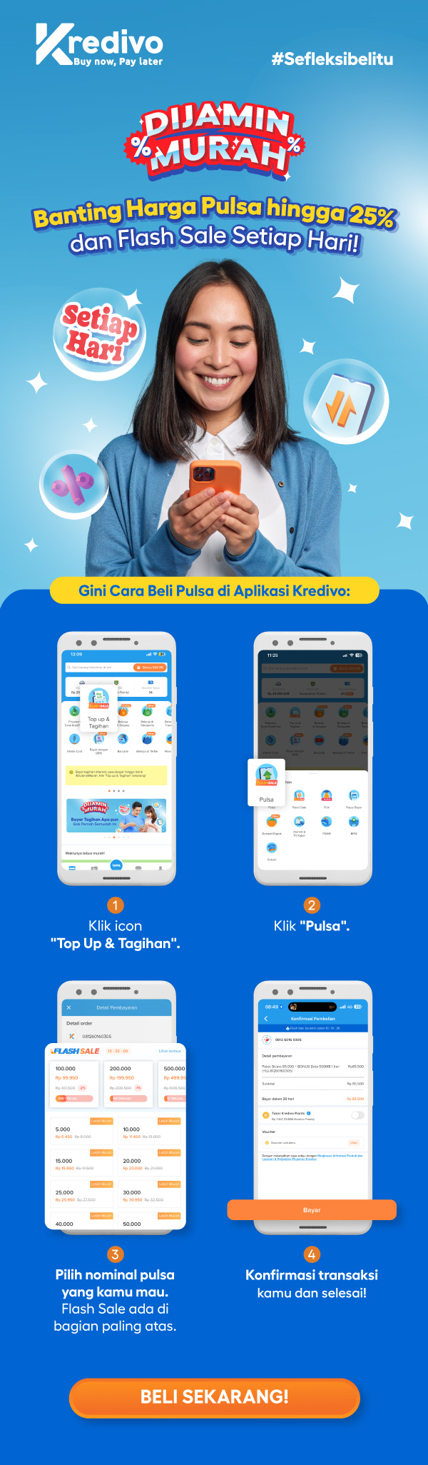 Pulsa Dijamin Murah