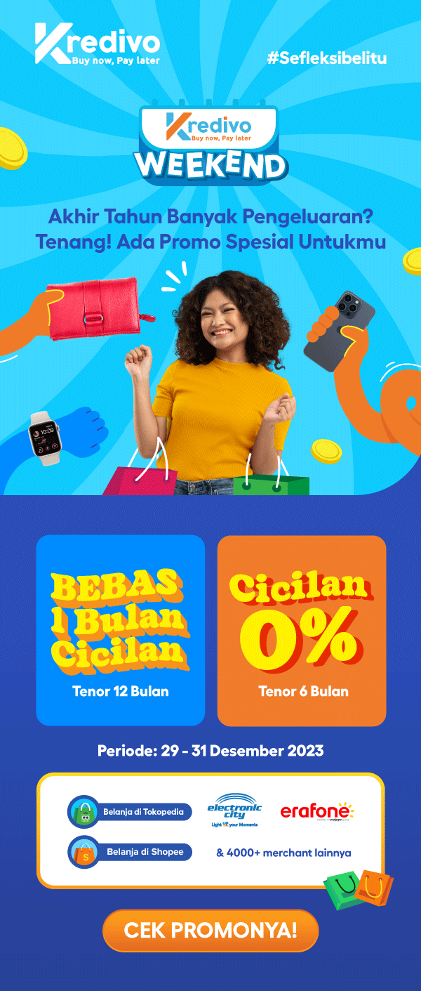 Promo Kredivo Weekend