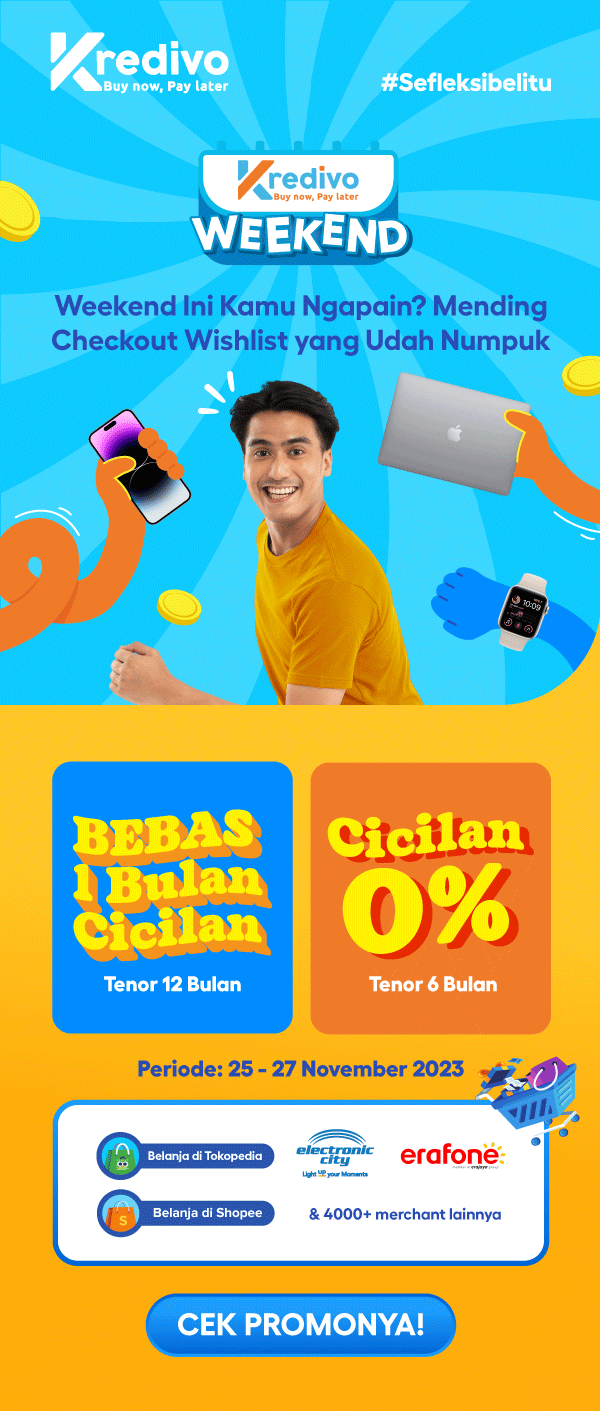 Promo Kredivo Weekend
