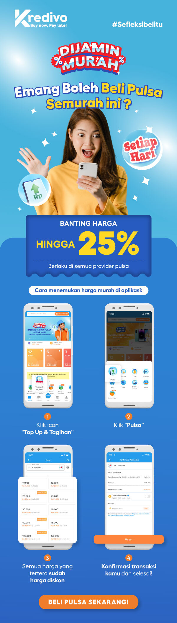 Pulsa Dijamin Murah
