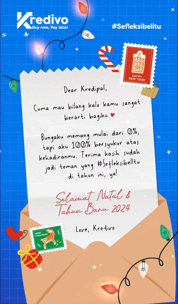 Kredivo - Selamat Natal & Tahun Baru 2024!