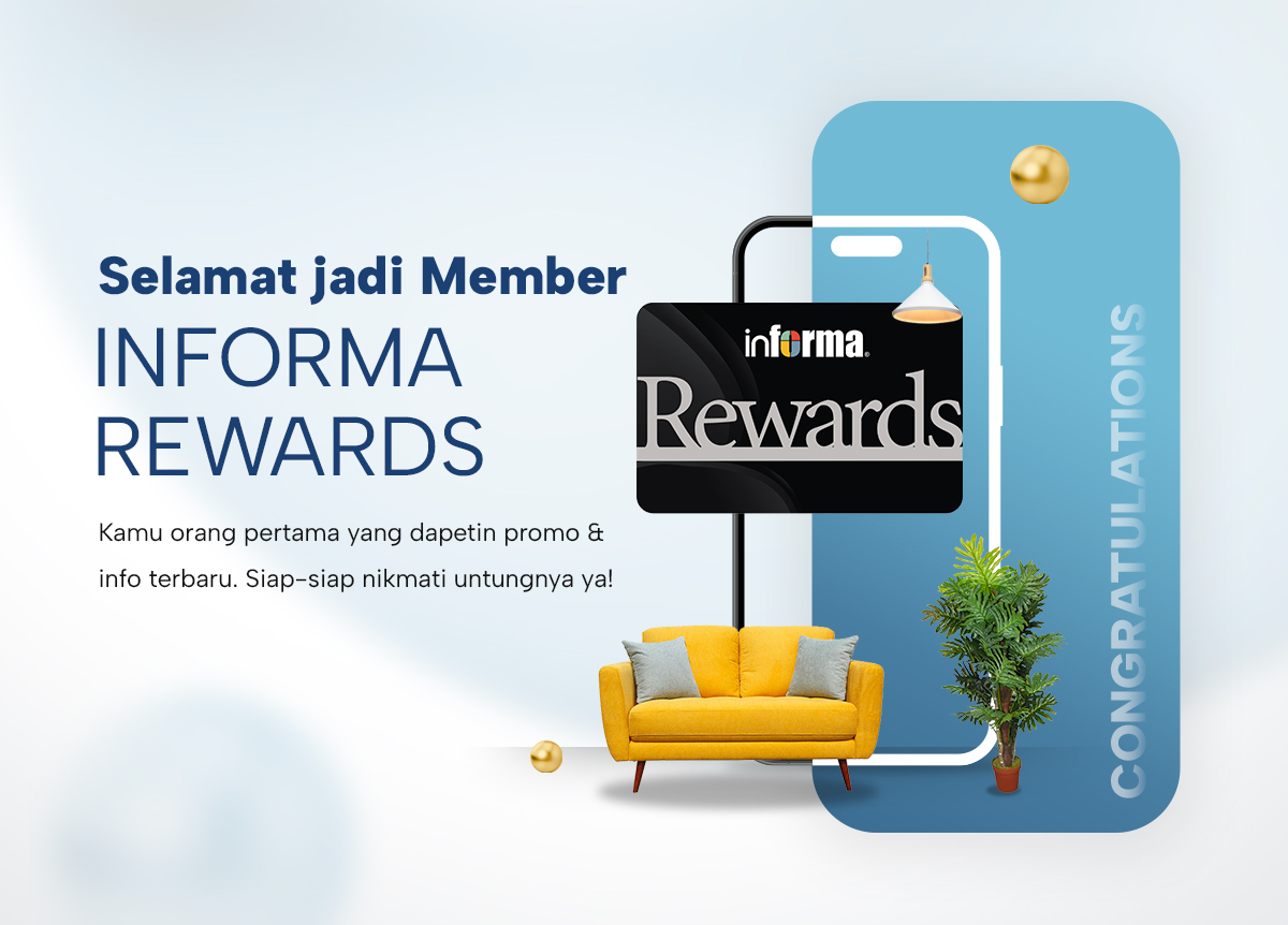 Selamat Jadi Member Informa Rewards