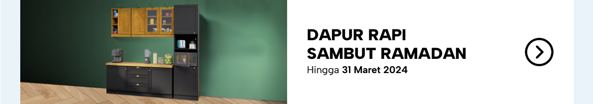 Dapur Rapi Sambut Ramadan