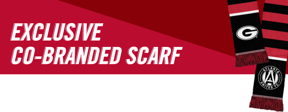 Free UGA & Atlanta United Scarf