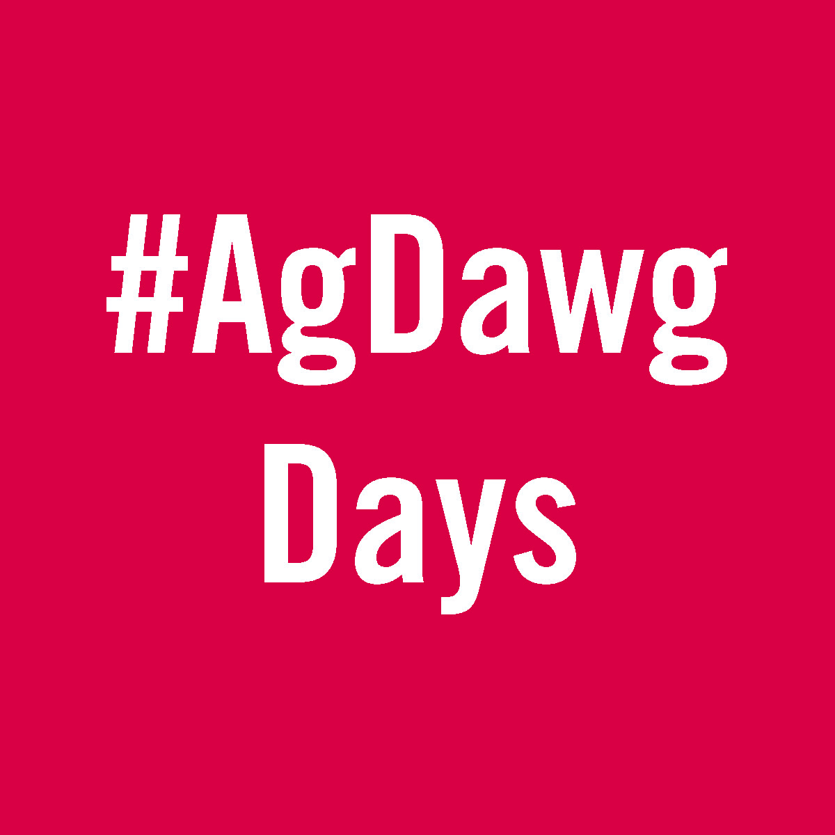 Ag Dawg Days