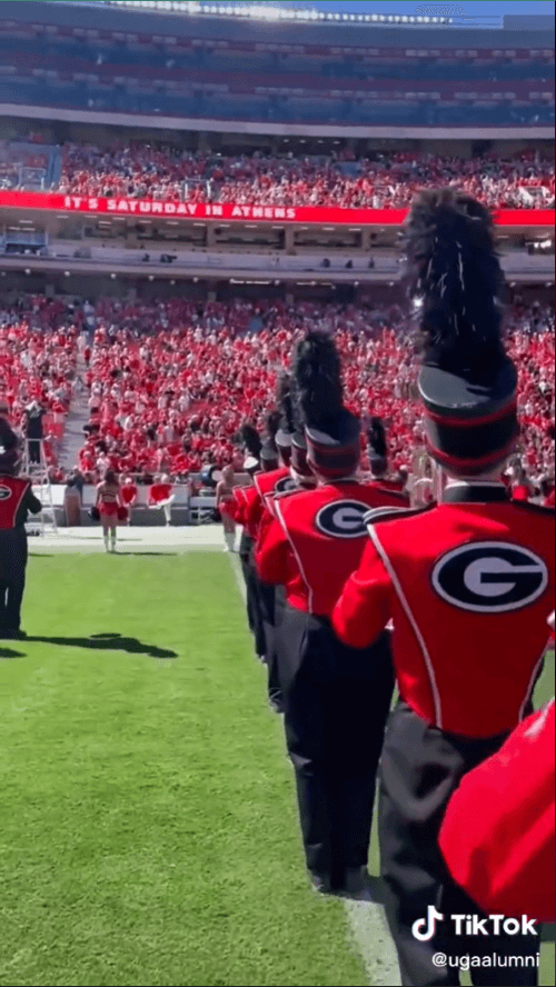 Redcoat Marching Band on the Field