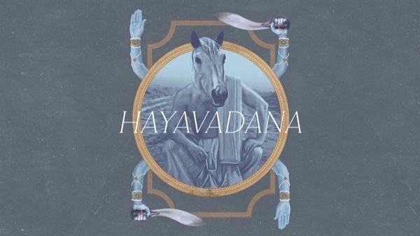 Poster for the play Hayavadana