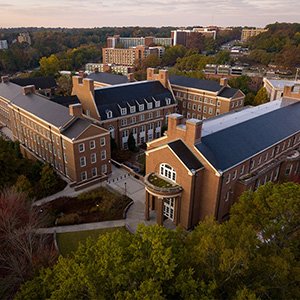 Arial view of the BLC