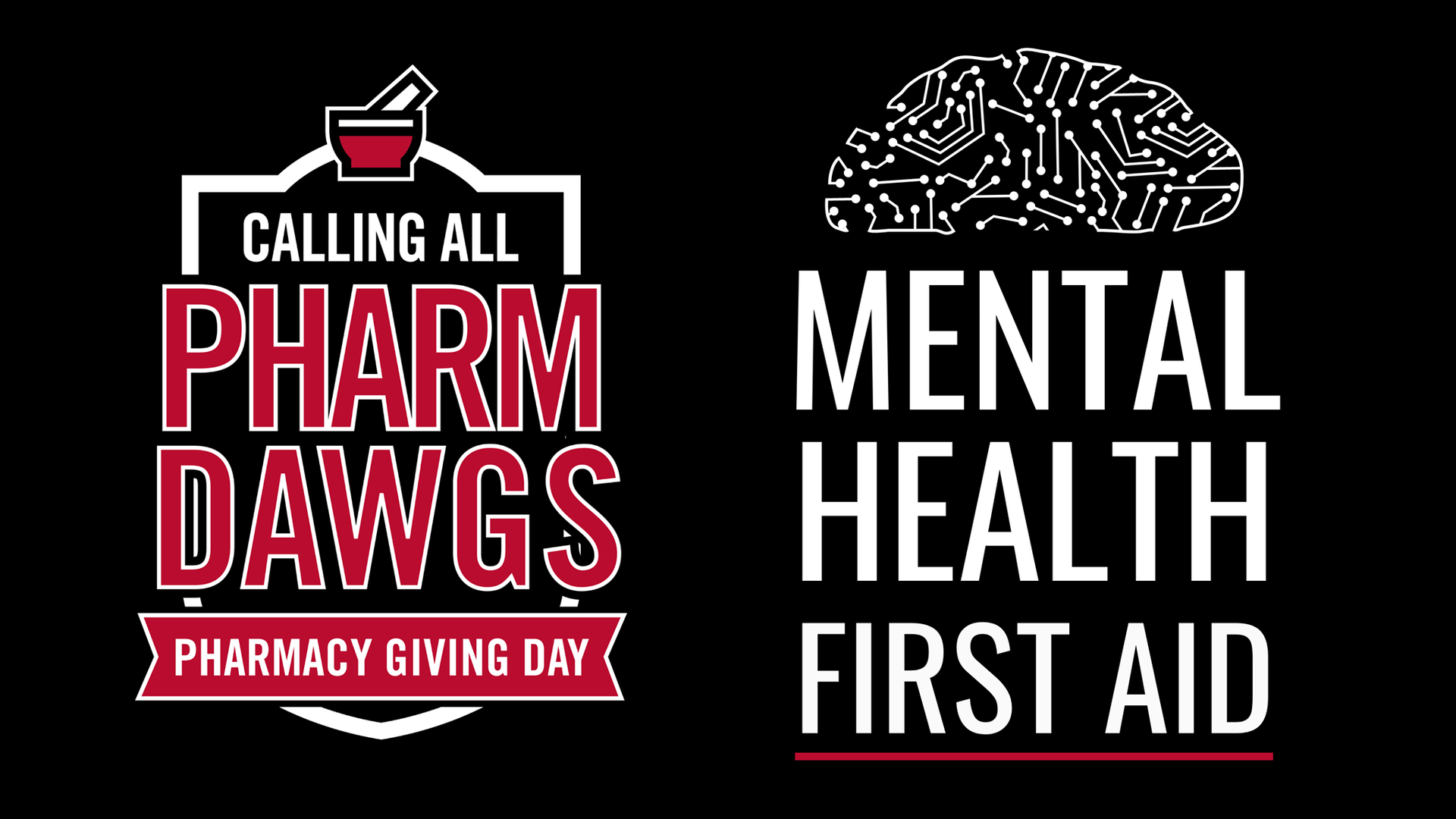 Mental Health Town Hall & Giving Day logos