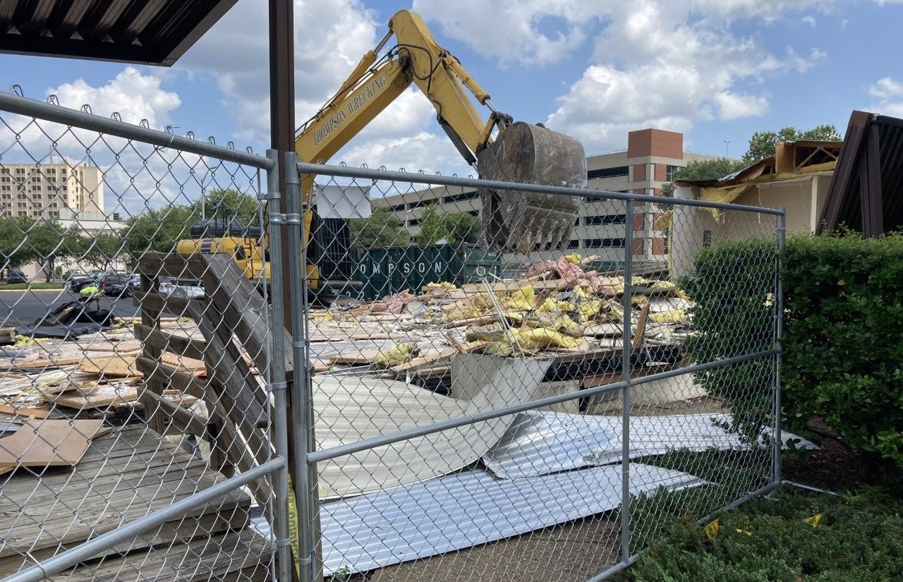 Demolished Augusta Dawg House