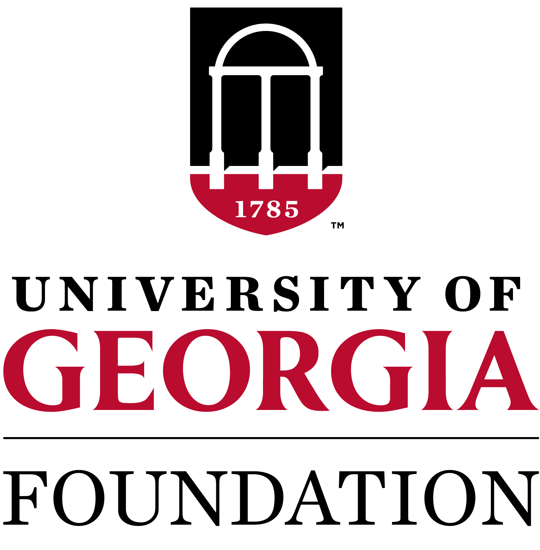 The UGA Foundation logo