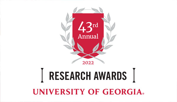 image of University of Georgia Research Awards logo