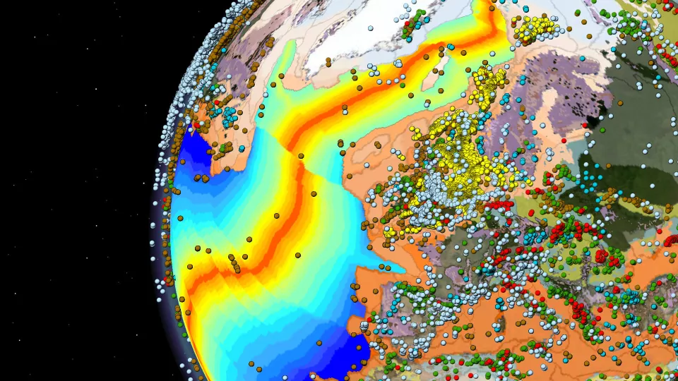 Explore geological data